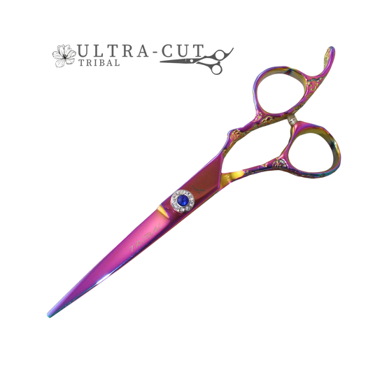 Tribal Ultra-Cut  Blues 6 inch Pink and Gold