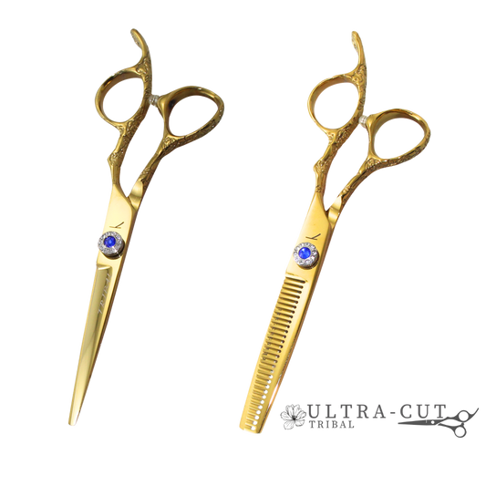 Tribal Ultra-Cut  Blues set 6 inches gold