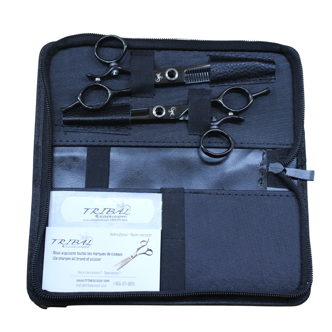 Final Case | KIT TWIST NOIR | scissor(s) in case