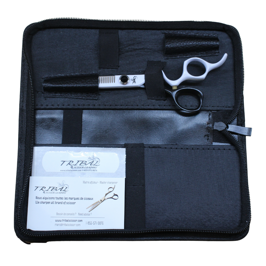 Final Case | SHARP TH NOIR ET BLANC | scissor(s) in case