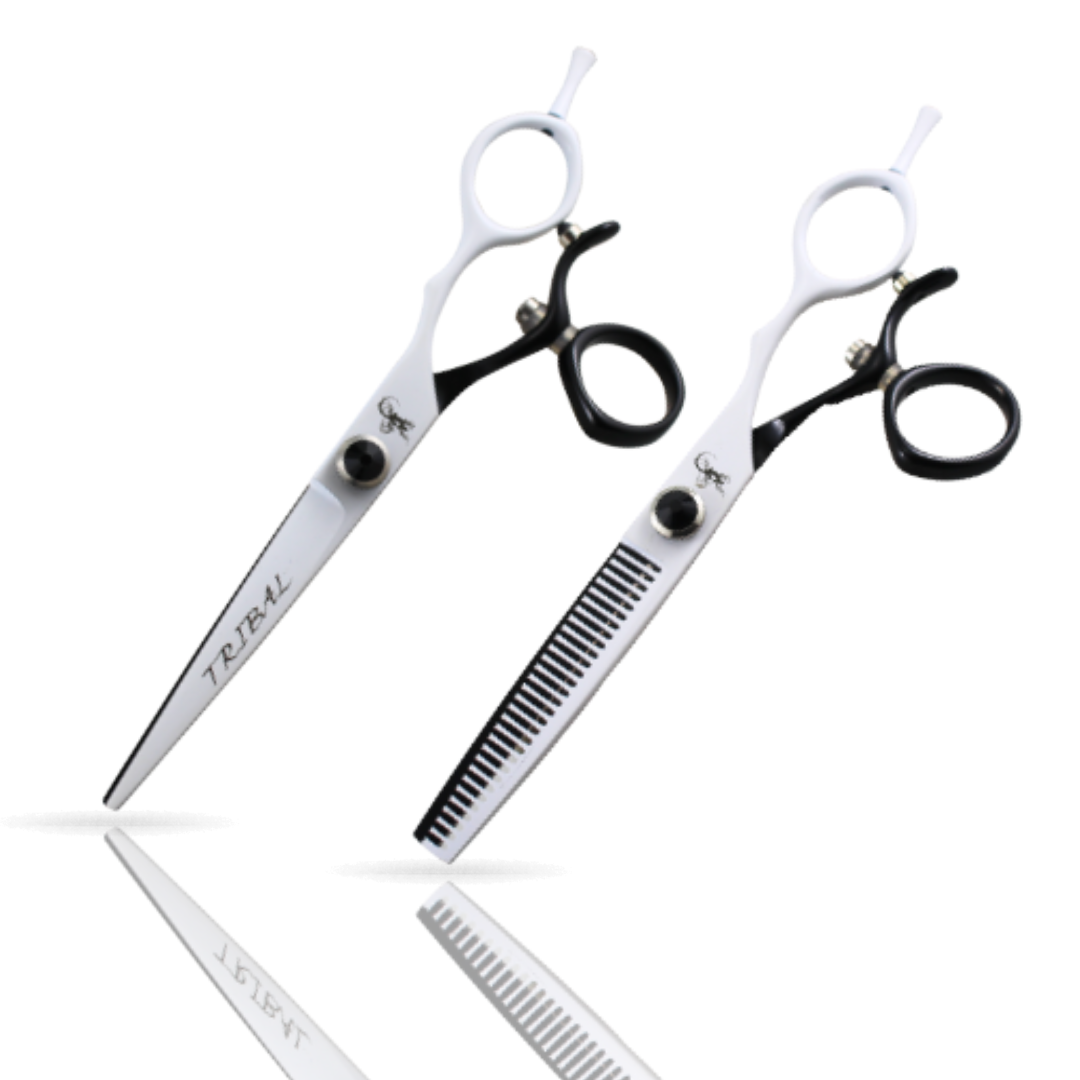 Ensemble Tribal Ultra-cut Twist noir et blanc 5.5 ou 6 pouces