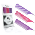 Load image into Gallery viewer, PREMIUM RAT TAIL COMB SET / 3 SIZES WITH A SPECIAL DESIGN / PERFECT FOR BABYLIGHTS, BABY AND PURPLE HIGHLIGHTS
