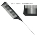 Load image into Gallery viewer, PREMIUM RAT TAIL COMB SET / 3 SIZES WITH SPECIAL DESIGN / PERFECT FOR BABYLIGHTS, BABY AND HIGHLIGHTS
