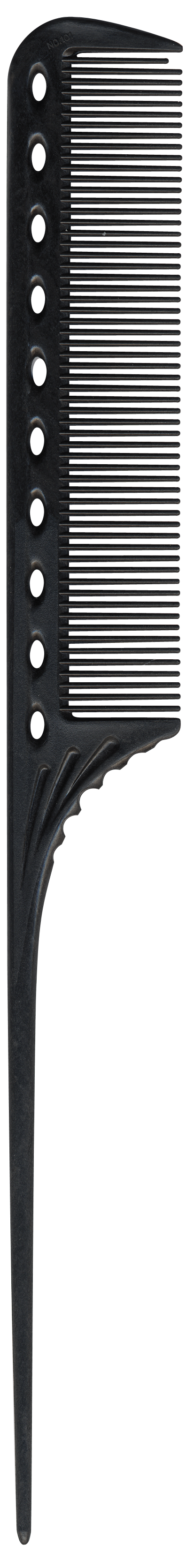 PEIGNE À QUEUE CARBONE Y.S PARK YS-101 fabriqué au japon