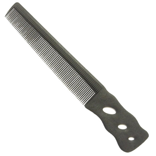 PEIGNE DE BARBIER CARBONE ‘FLEX’ SOUPLE Y.S PARK YS-201 fabriqué au japon