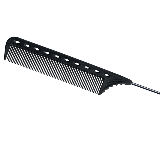 PEIGNE À QUEUE MÉTALLIQUE Y.S PARK YS-122 fabriqué au japon