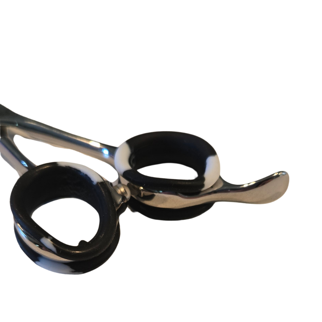 Anneaux a ciseau en silicone couleur variée