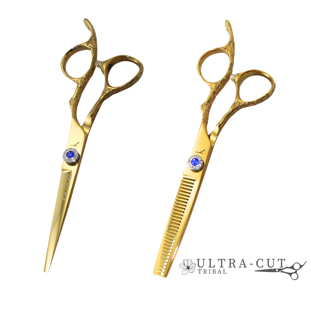 Ensemble Tribal Ultra-cut Blues 5.5 ou 6 pouces or