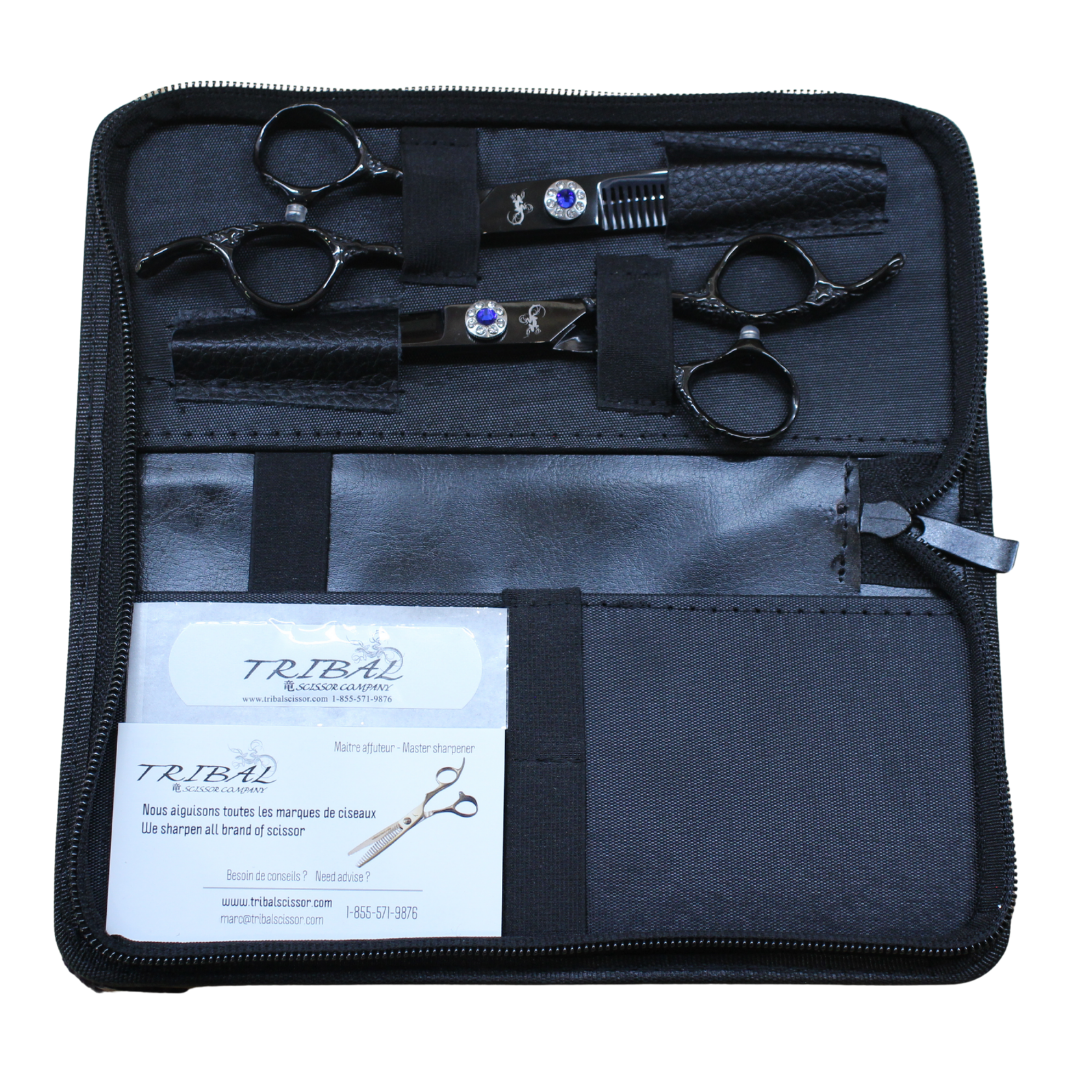 Final Case | KIT BLUES NOIR | scissor(s) in case