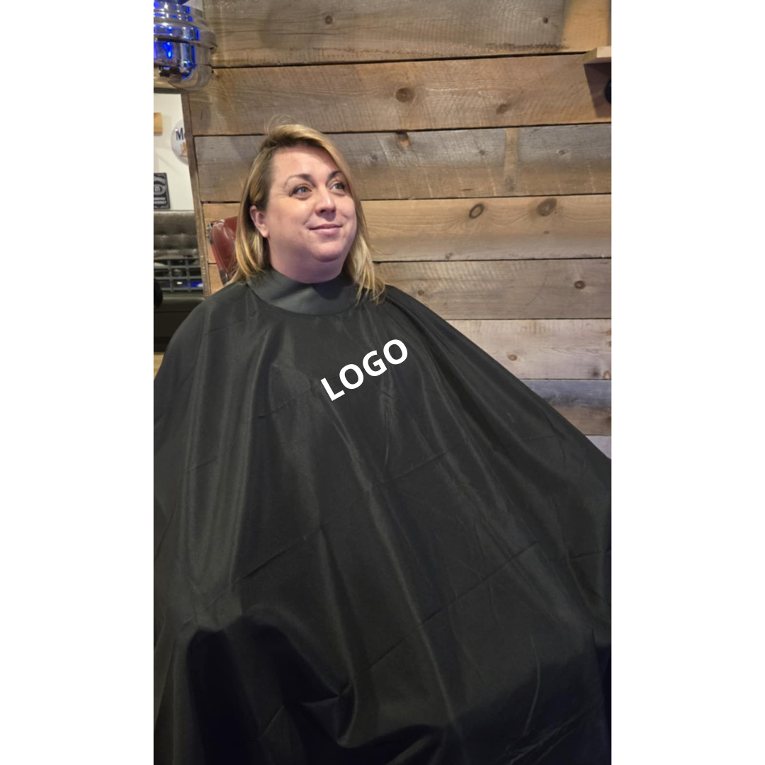 Capa de corte de peluquería personalizada
