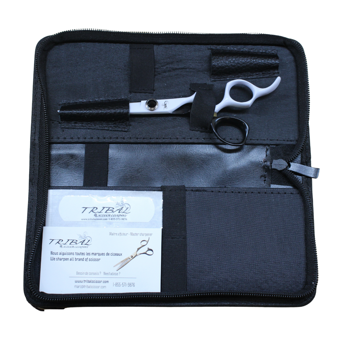 Final Case | SHARP NOIR ET BLANC | scissor(s) in case